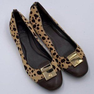 Tory Burch Calf Hair Flats